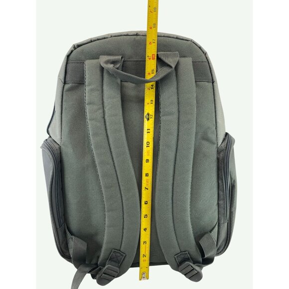Bb Gear Backpack With Insulated Bottle Pocket & Multiple Compartments Gray - Picture 6 of 7